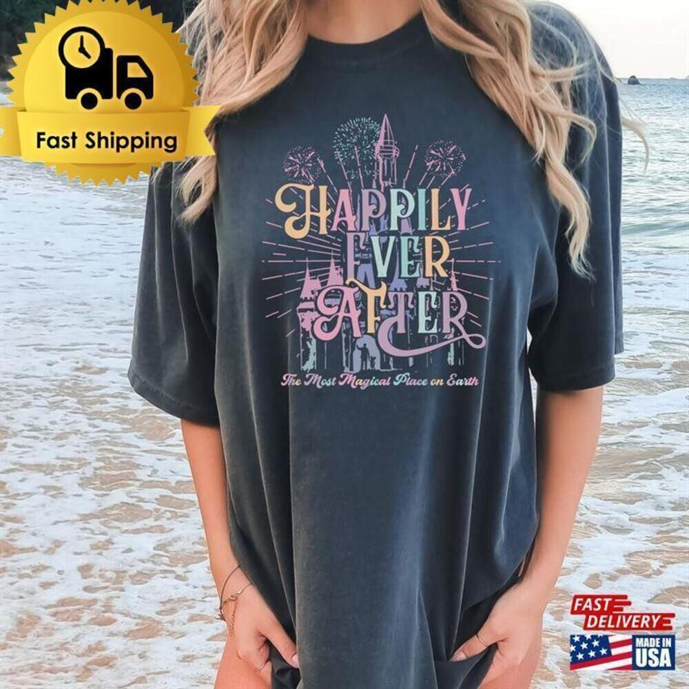 Magic Kingdom Happily Ever After Vacation Graphic T-Shirt